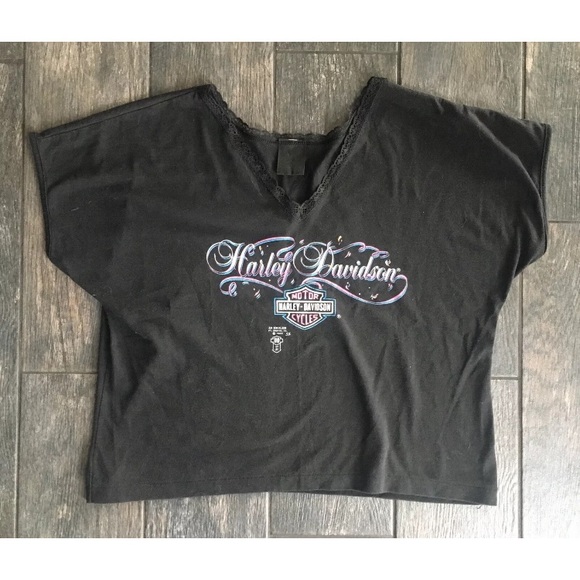 Harley-Davidson Tops - Harley davidson 3D Emblem Ft. Worth Texas 1988 Lrg